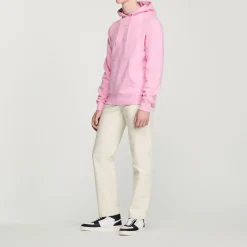 Shop Embroidered Hoodie Men Sweatshirts