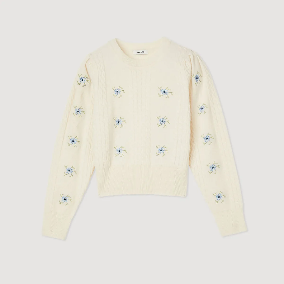 Discount Embroidered Knit Sweater Women Sweaters & Cardigans
