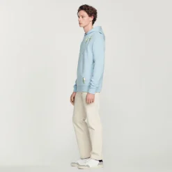 Best Embroidered Lily Of The Valley Hoodie Men Sweatshirts