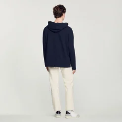 Flash Sale Embroidered Tulip Hoodie Men Sweatshirts