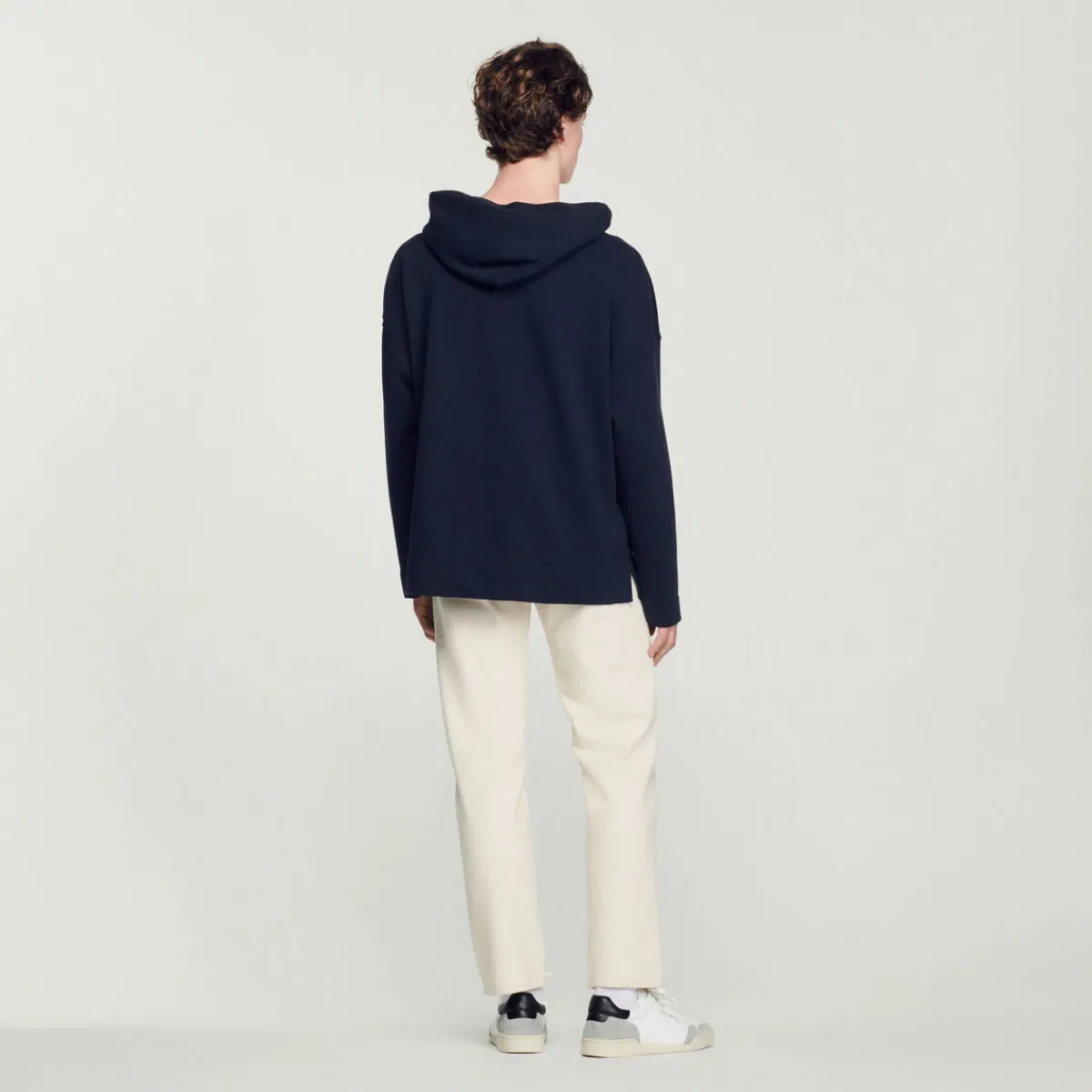Flash Sale Embroidered Tulip Hoodie Men Sweatshirts