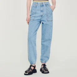 Store Faded Denim Jeans Women Jeans
