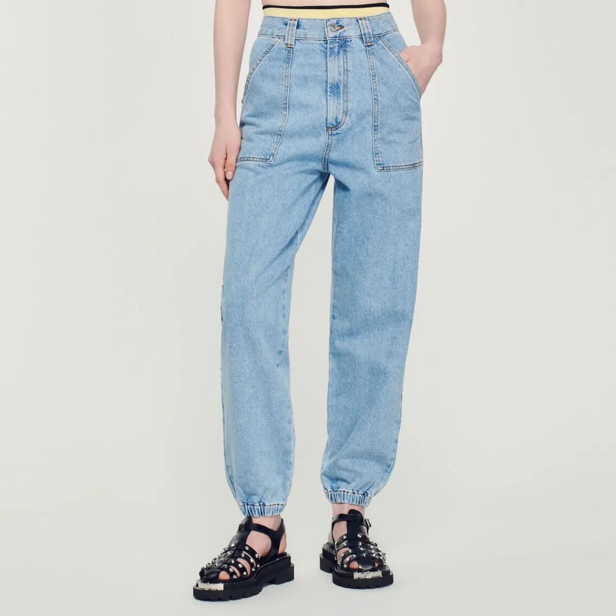 Store Faded Denim Jeans Women Jeans