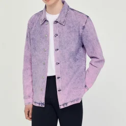 Store Faded Worker Jacket Men Jackets