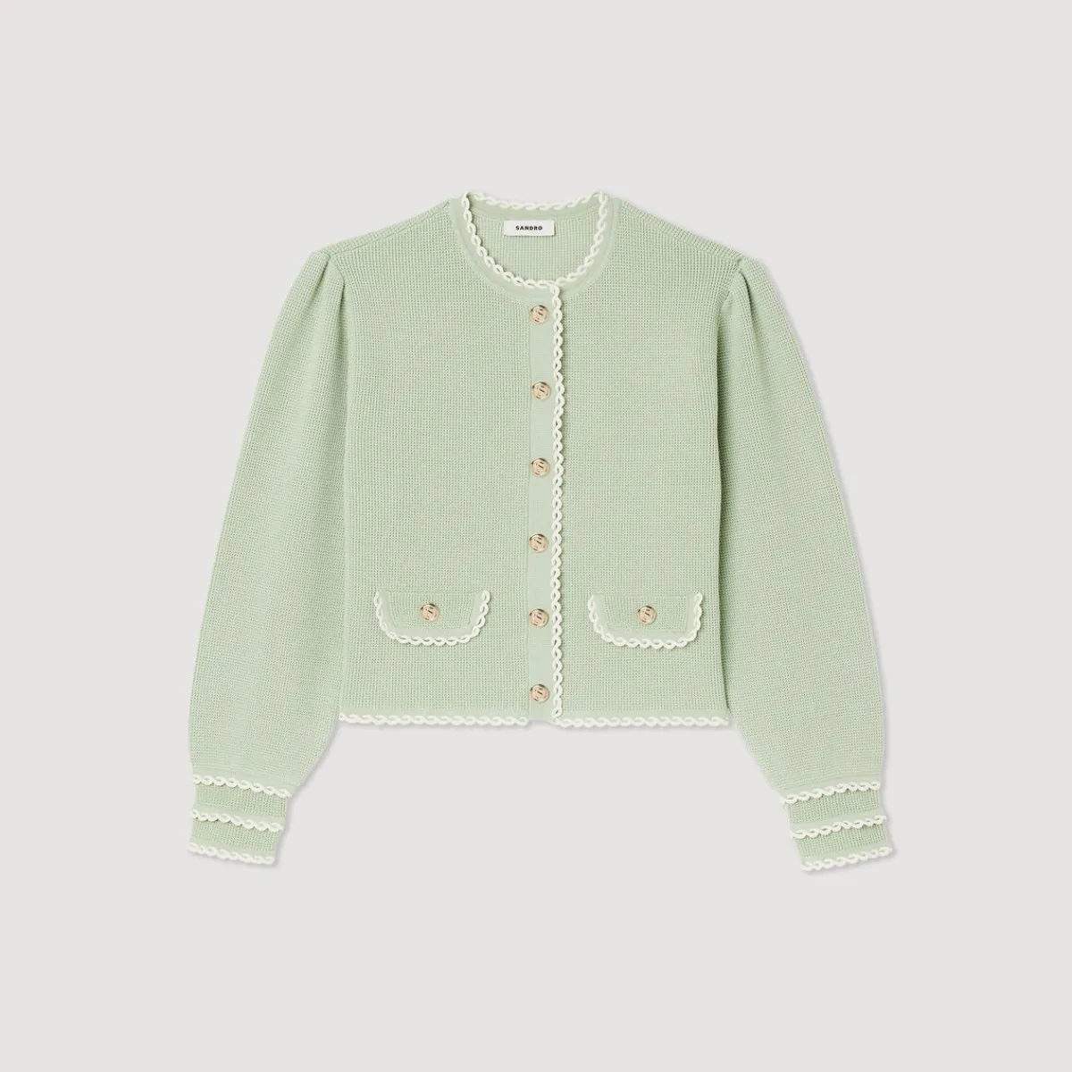 Flash Sale Fancy Stitch Knitted Cardigan Women Matching Sets