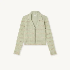 Clearance Fancy Stitch Knitted Cardigan Women Matching Sets