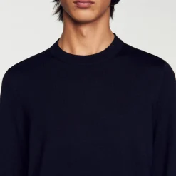 Store Fine Knit Wool Sweater Men Sweaters & Cardigans