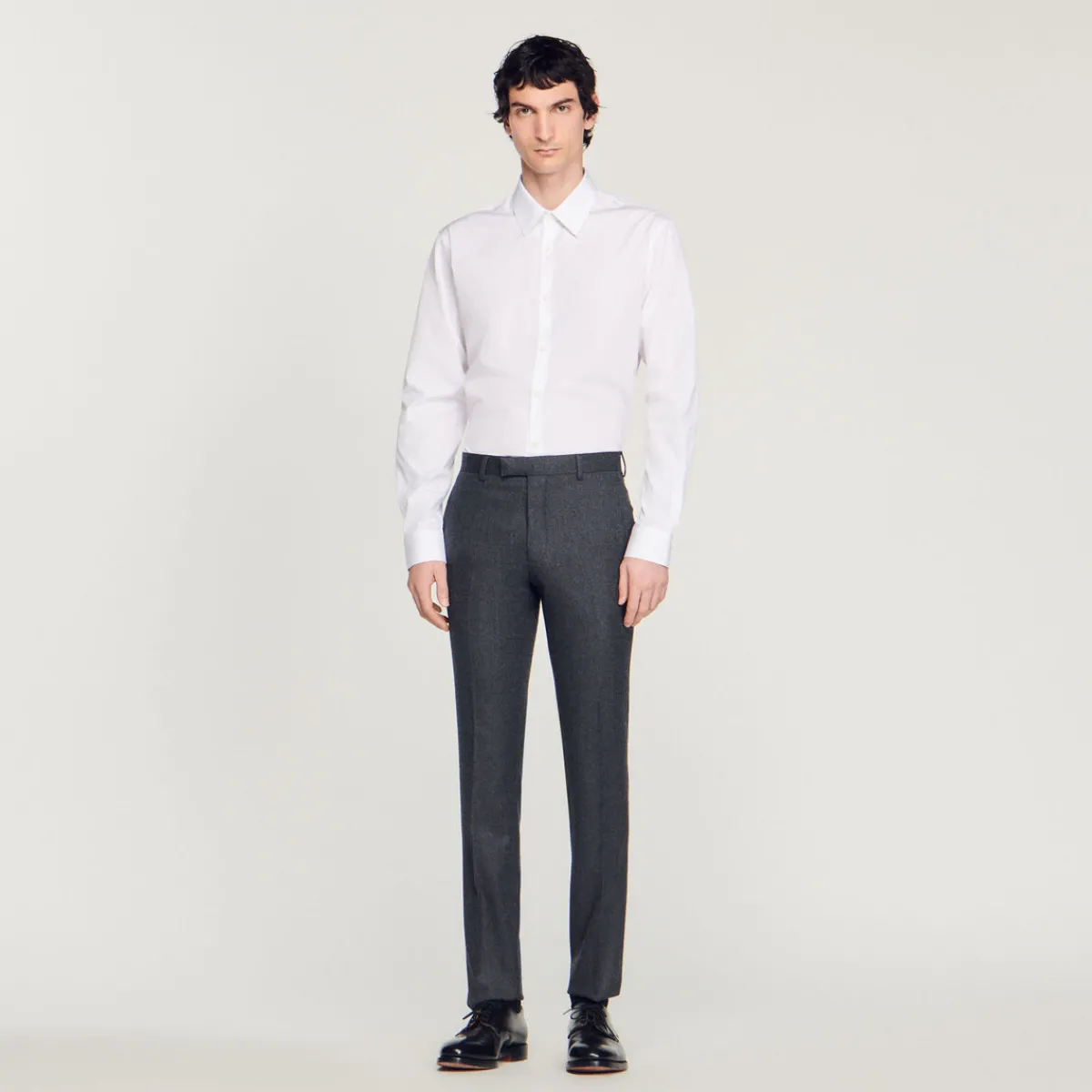 Cheap Flannel Suit Pants Men Suits & Blazers