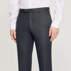 Cheap Flannel Suit Pants Men Suits & Blazers
