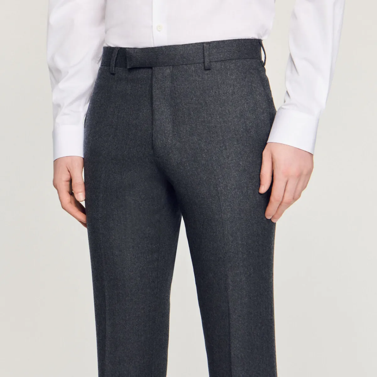 Cheap Flannel Suit Pants Men Suits & Blazers