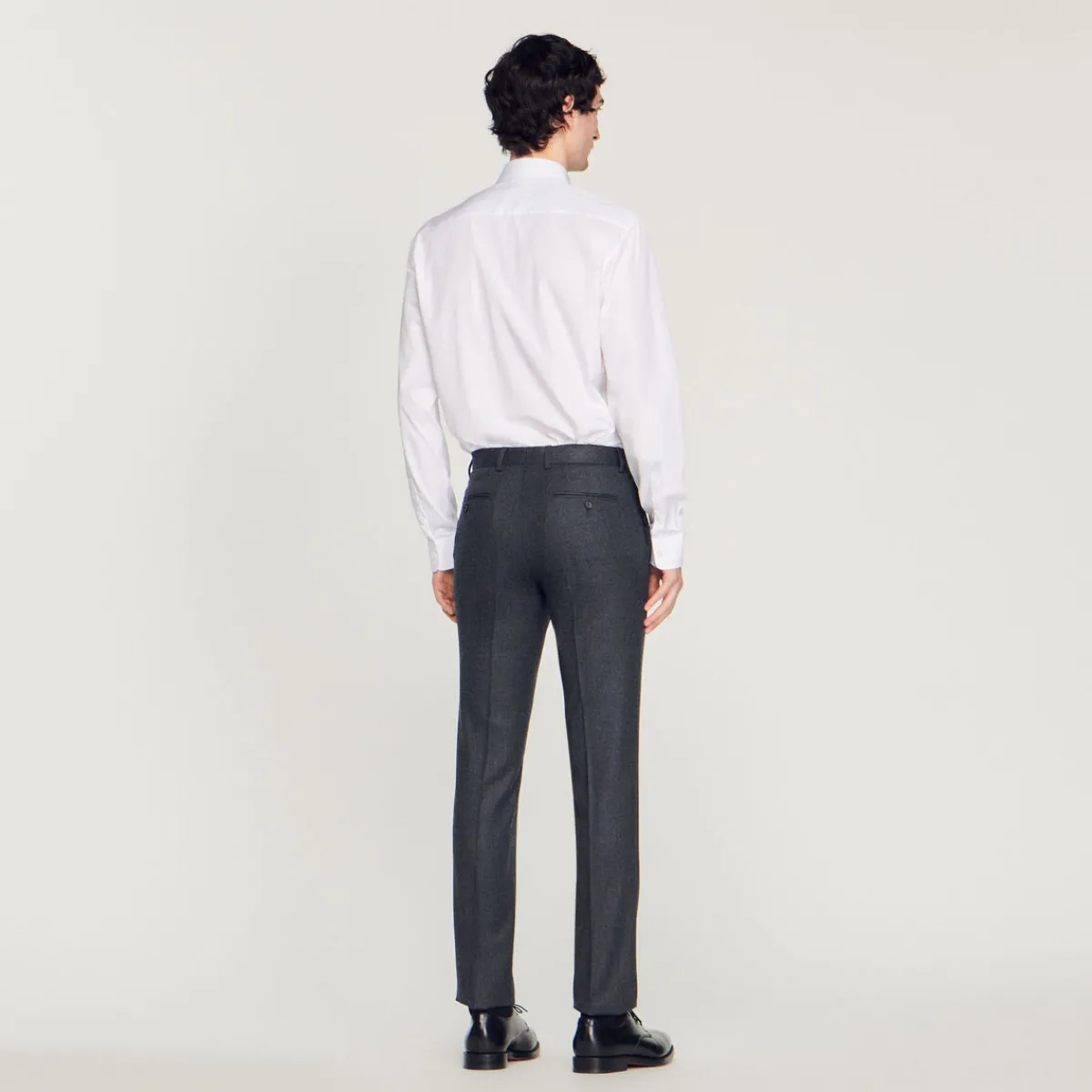 Cheap Flannel Suit Pants Men Suits & Blazers