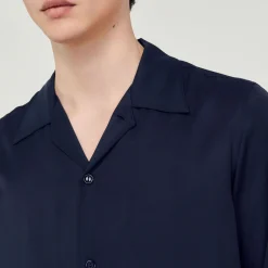 Discount Floaty Shirt With Spread Collar Men Shirts