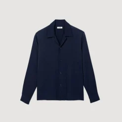 Discount Floaty Shirt With Spread Collar Men Shirts
