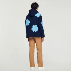 Sale Floral Pattern Hoodie Men Sweatshirts