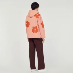Flash Sale Floral Pattern Hoodie Men Sweatshirts