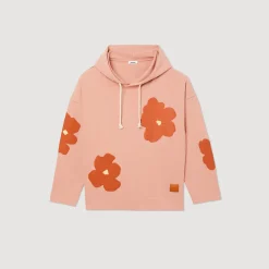 Flash Sale Floral Pattern Hoodie Men Sweatshirts