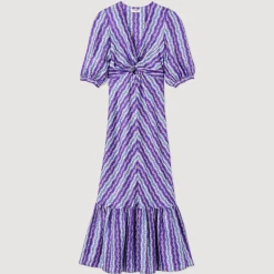Flash Sale Floral Twisted Dress Women Dresses