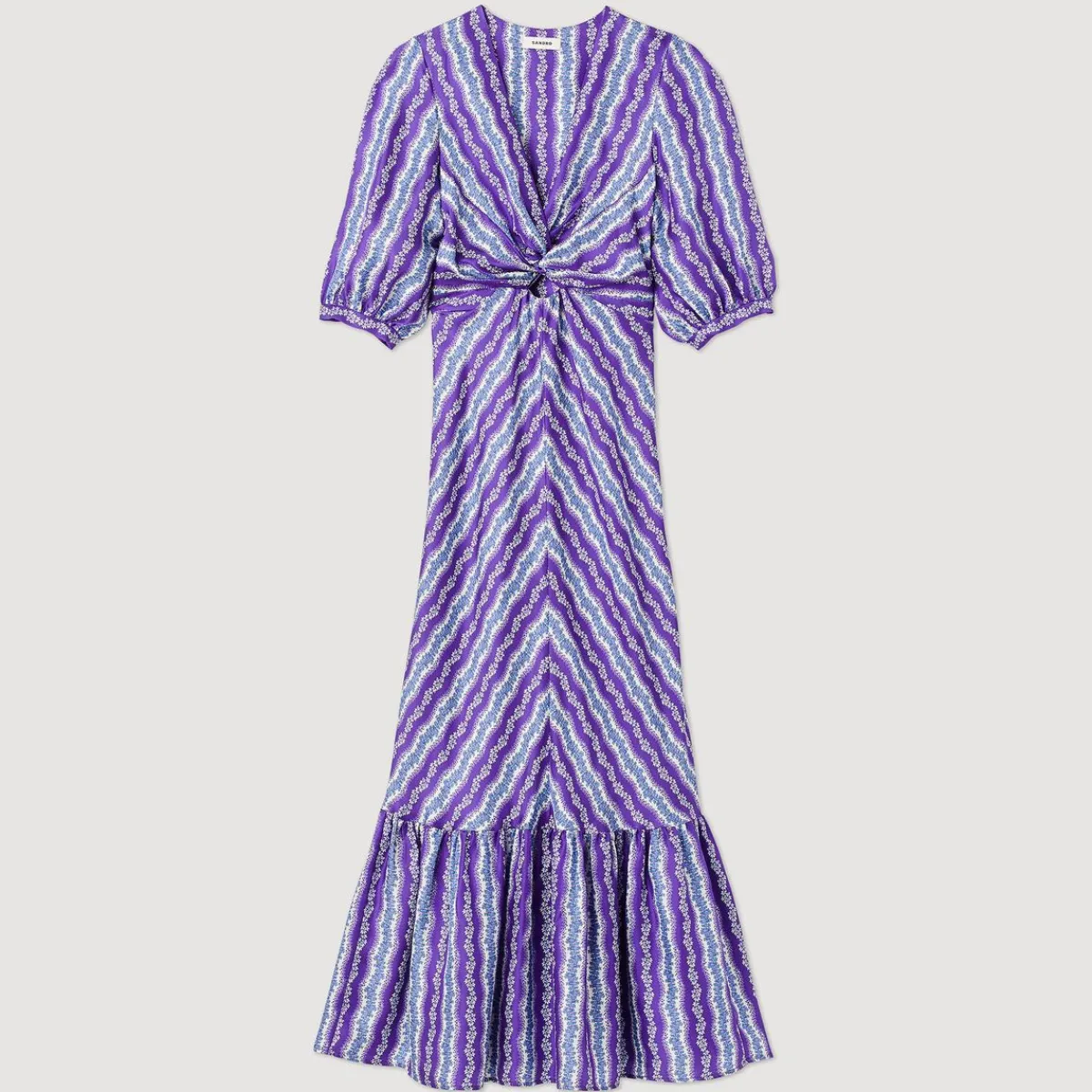 Flash Sale Floral Twisted Dress Women Dresses