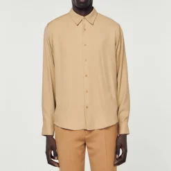 Online Flowing Long-Sleeved Shirt Men Shirts