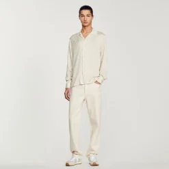 Cheap Flowing Shirt With Spread Collar Men Shirts