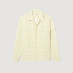 Cheap Flowing Shirt With Spread Collar Men Shirts