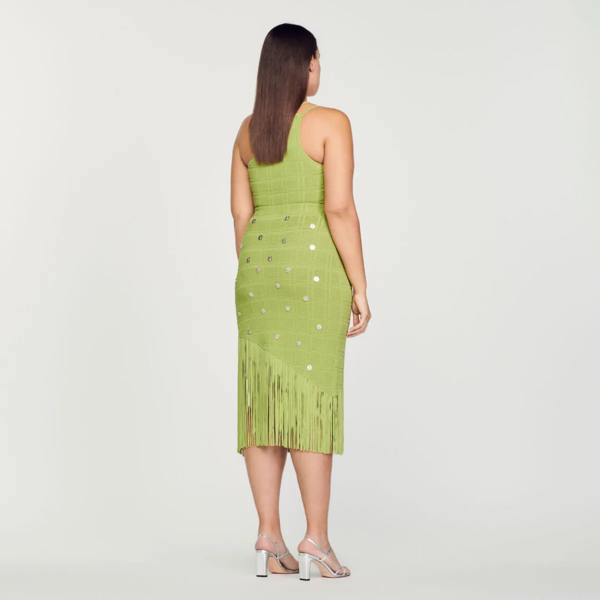 Best Sale Fringed Knit Skirt Women Matching Sets