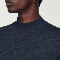 Discount Funnel Neck Sweater Men Sweaters & Cardigans
