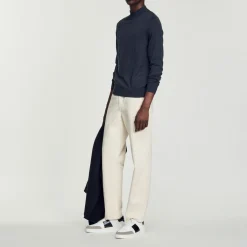 Discount Funnel Neck Sweater Men Sweaters & Cardigans