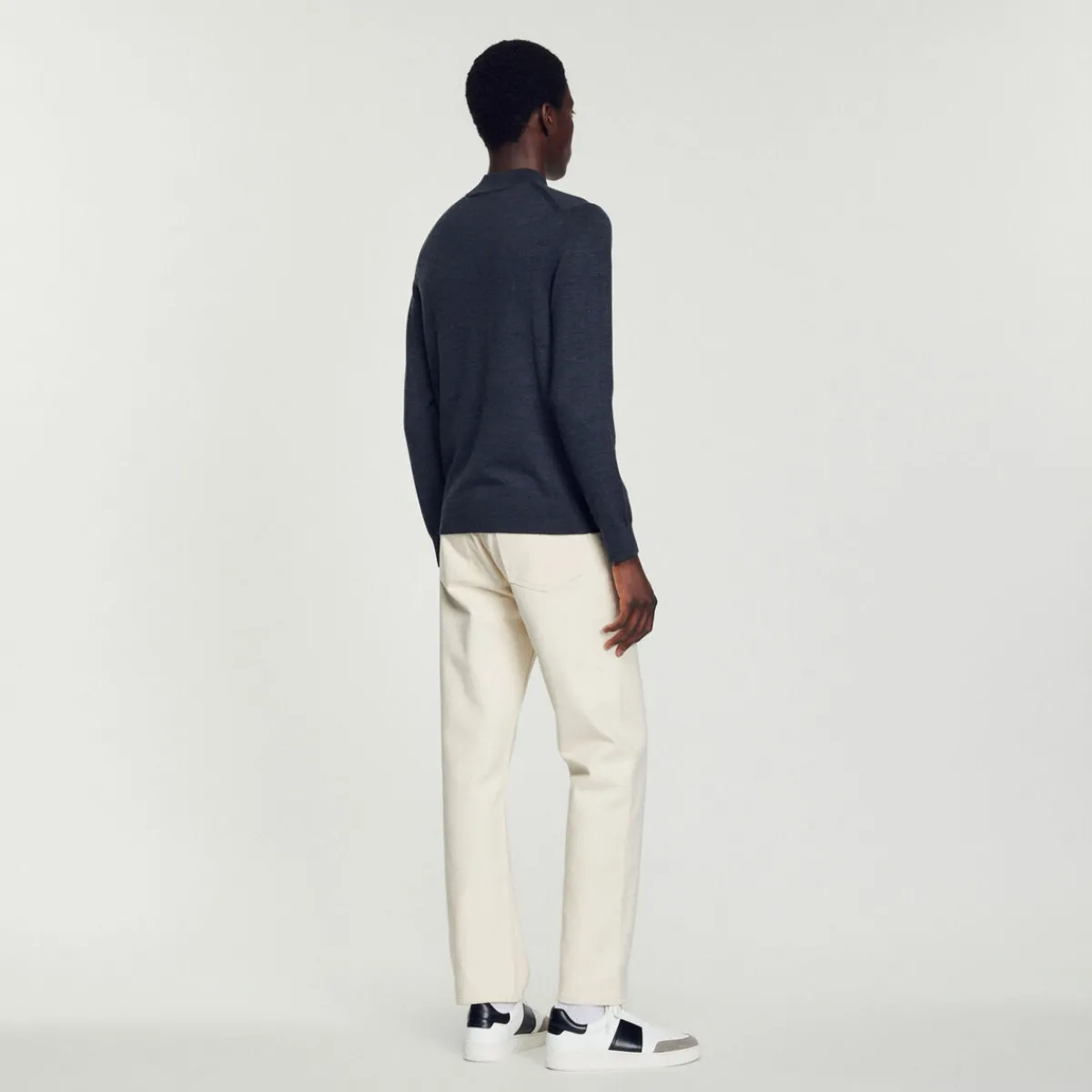 Discount Funnel Neck Sweater Men Sweaters & Cardigans