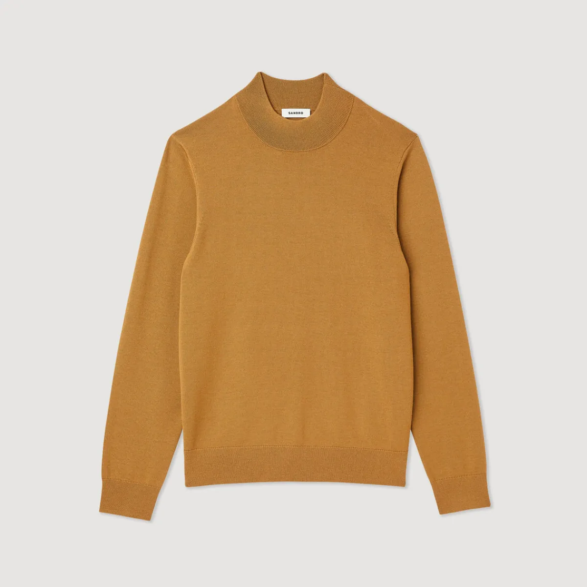 Cheap Funnel Neck Sweater Men Sweaters & Cardigans