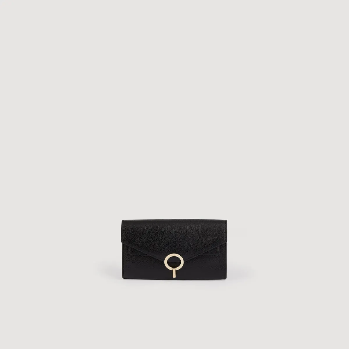 Discount Grained Leather Clutch Bag Women Pouches & Handbags