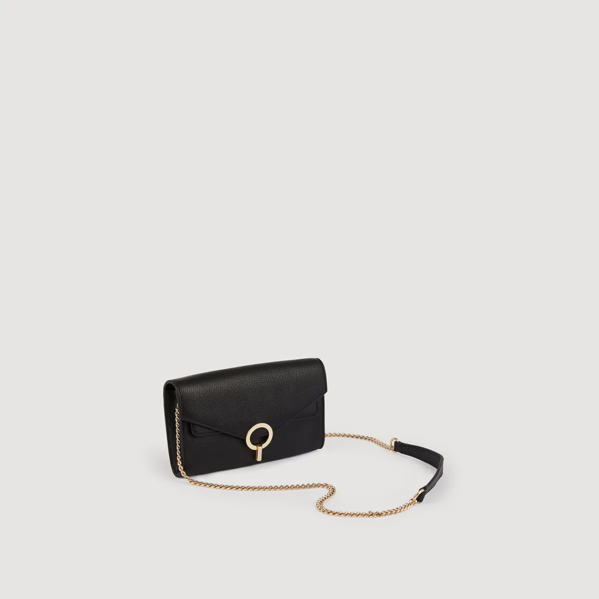 Discount Grained Leather Clutch Bag Women Pouches & Handbags