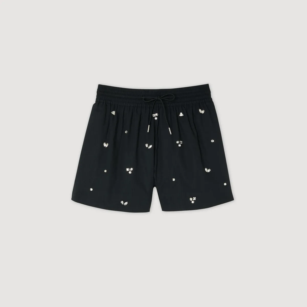 Cheap Hand-Embroidered Embellished Shorts Women Matching Sets