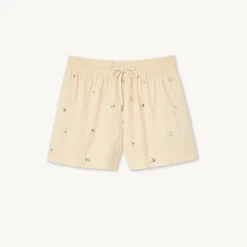 Store Hand-Embroidered Embellished Shorts Women Matching Sets