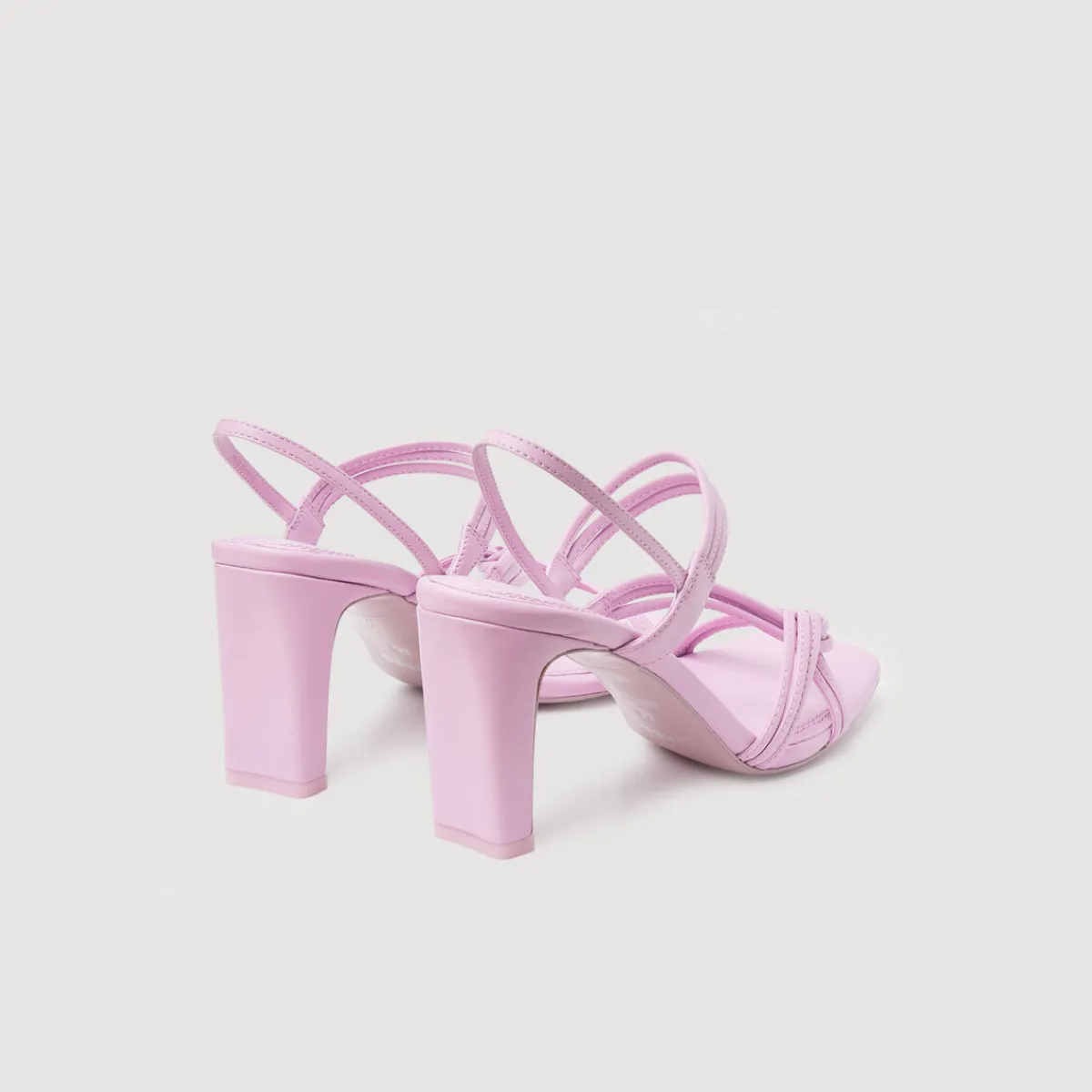 Outlet Heeled Leather Sandals Women Sandals