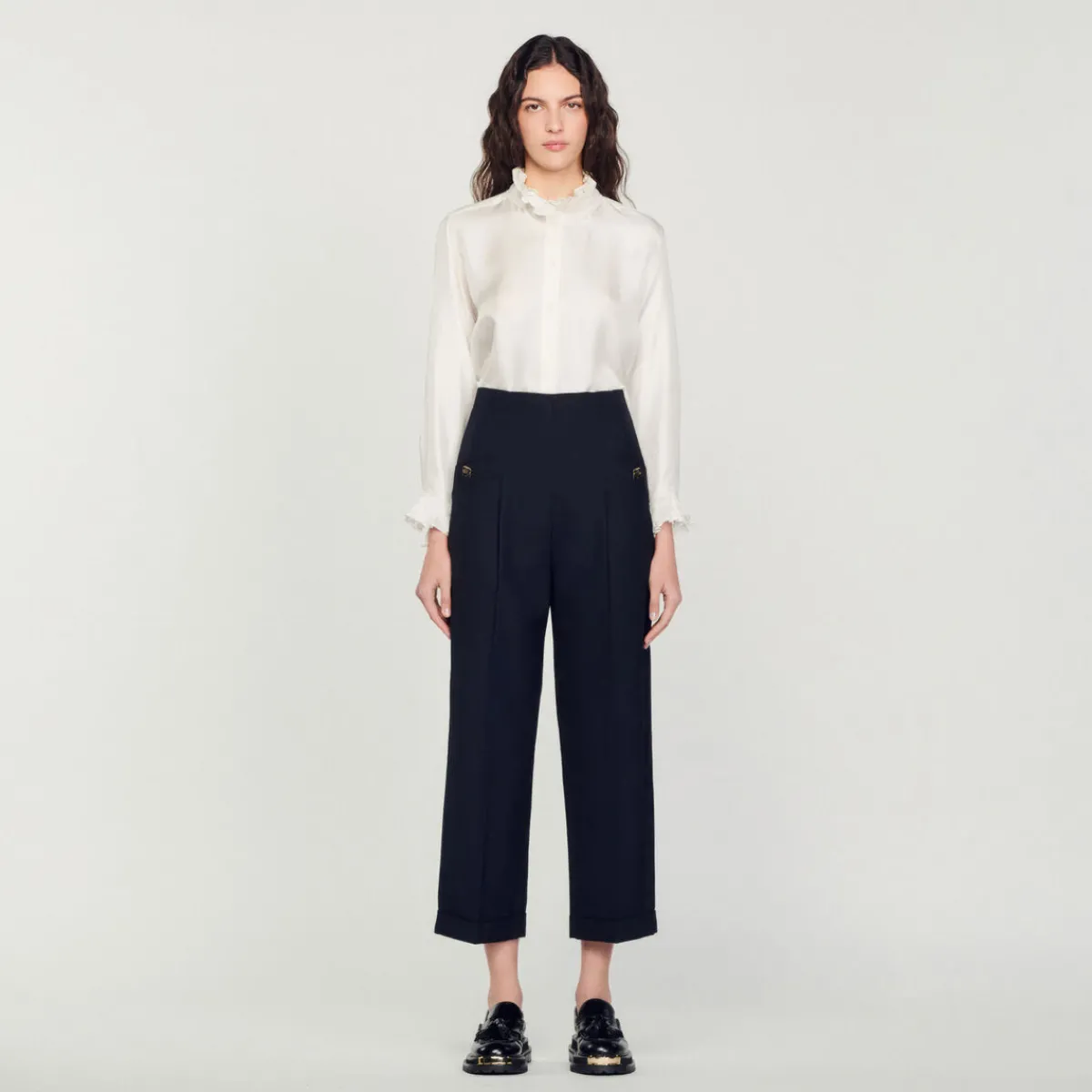 Cheap High-Waisted Pants Women Matching Sets