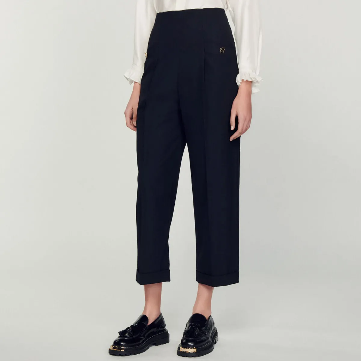 Cheap High-Waisted Pants Women Matching Sets