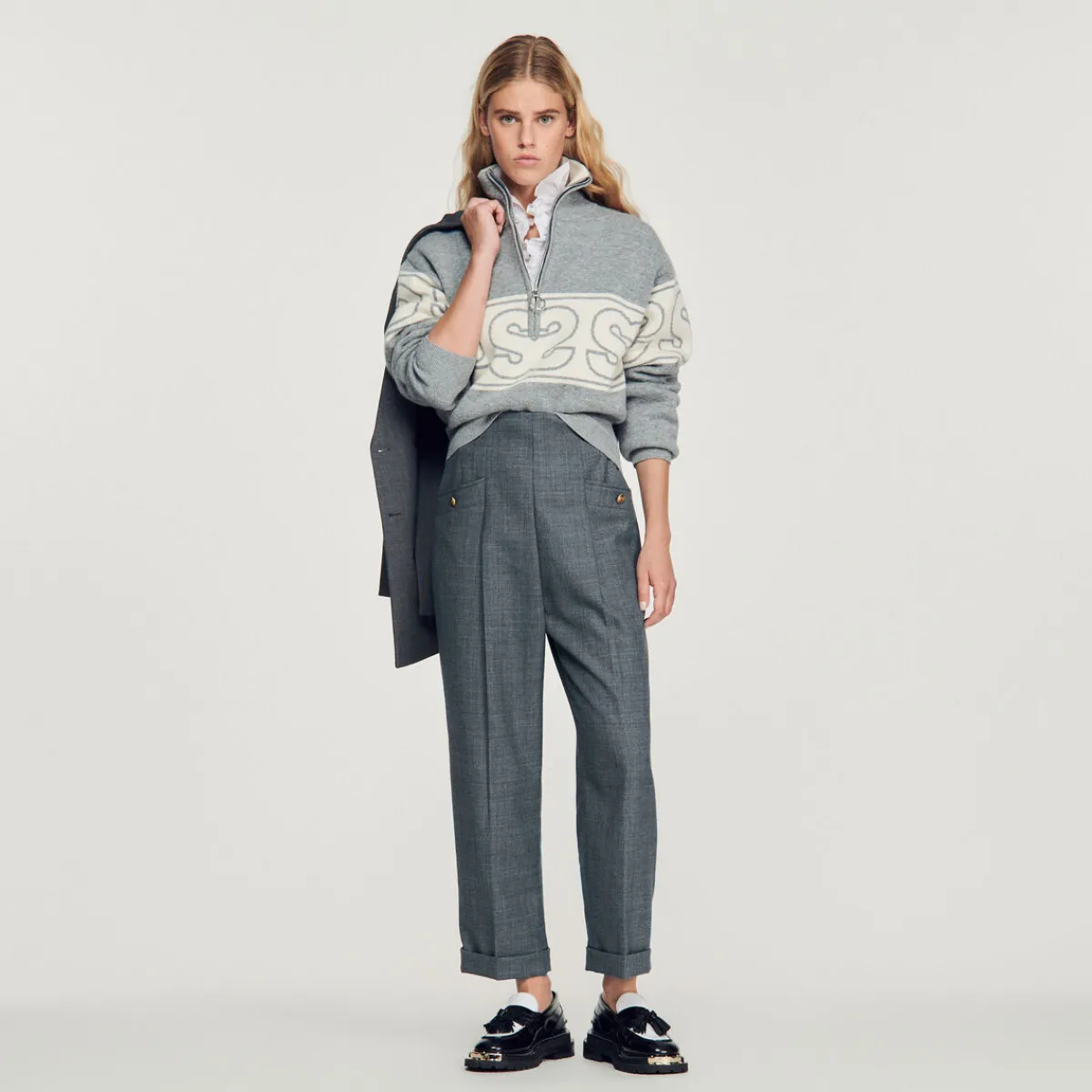 Cheap High-Waisted Pants Women Matching Sets