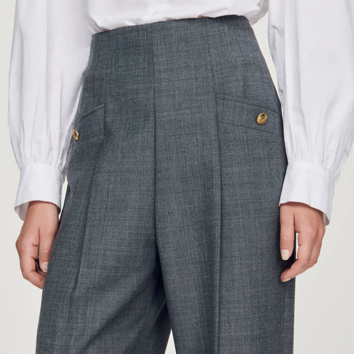 Cheap High-Waisted Pants Women Matching Sets
