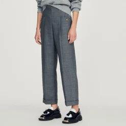 Cheap High-Waisted Pants Women Matching Sets