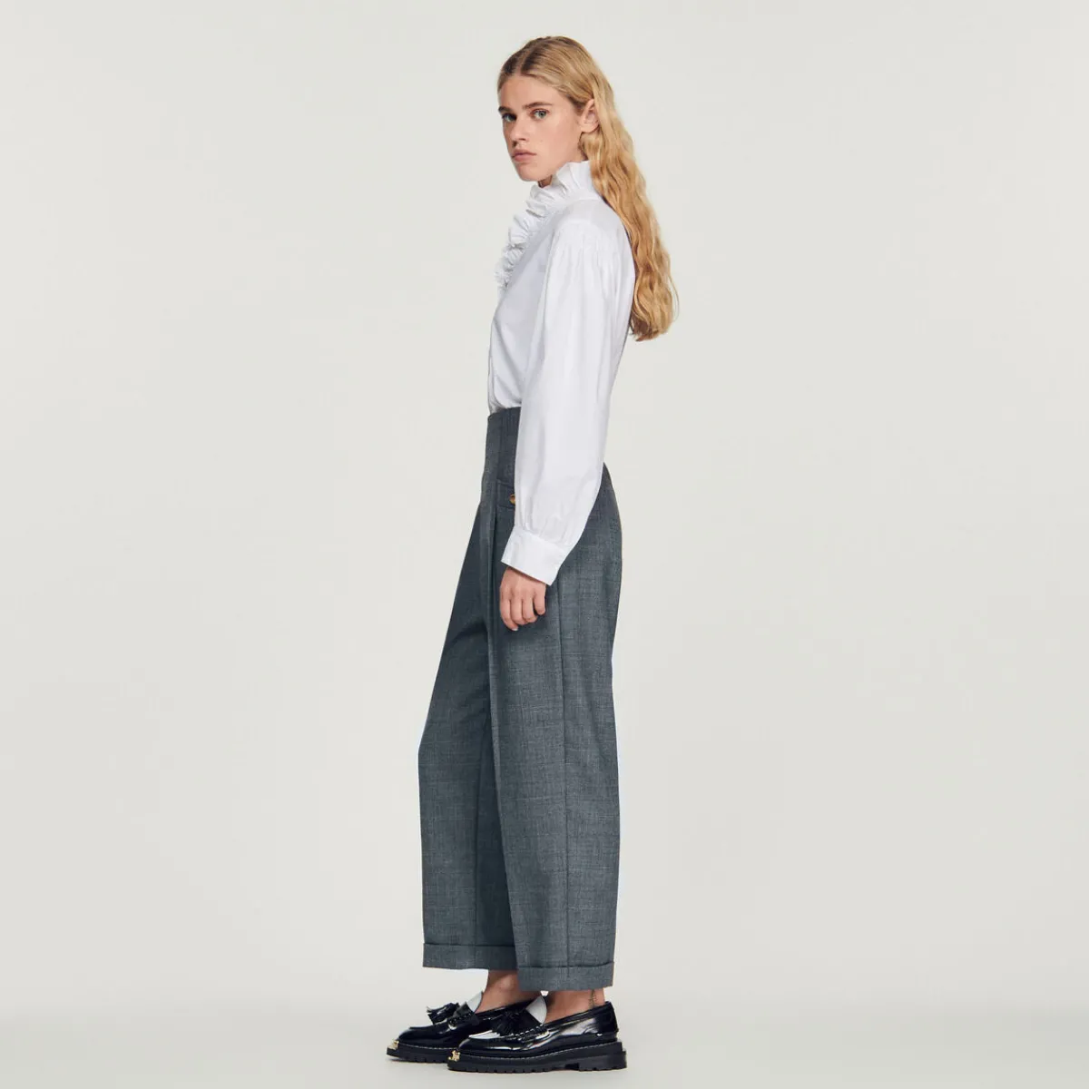 Cheap High-Waisted Pants Women Matching Sets