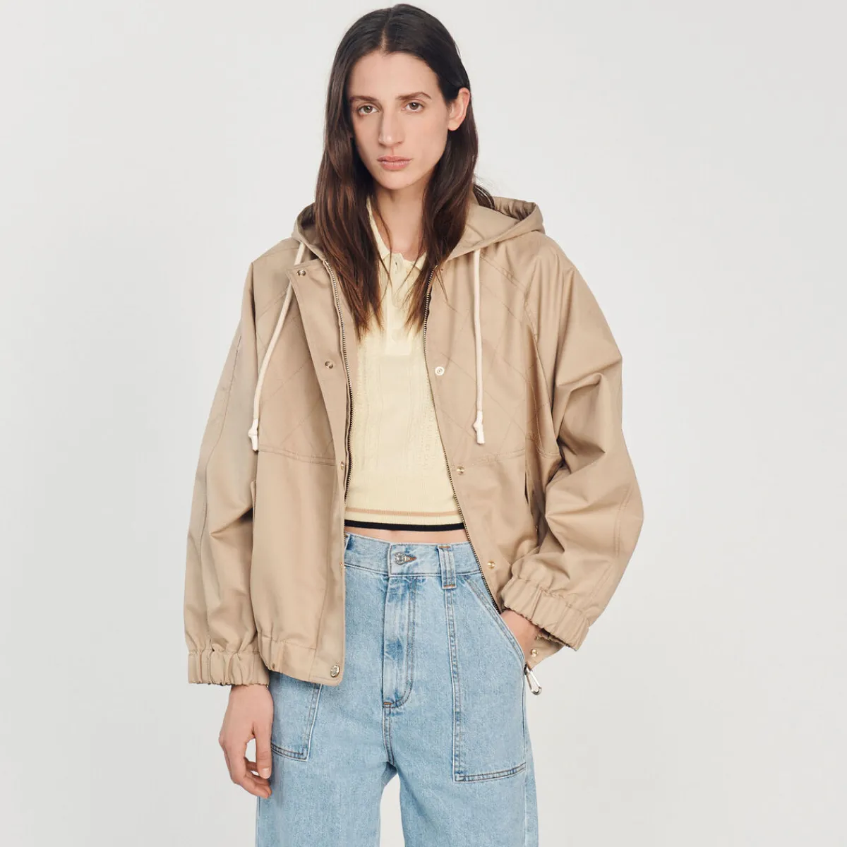 Store Hooded Parka Women Coats