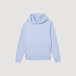 Discount Hooded Sweatshirt With Rubber Logo Men Sweatshirts