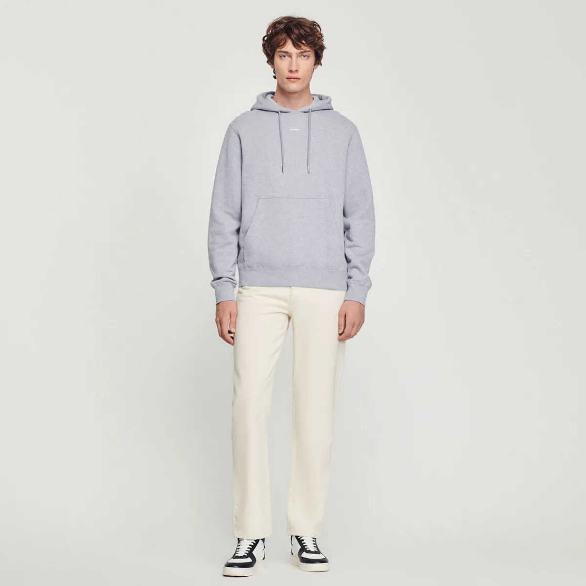 Shop Hoodie Sweatshirt With Logo Embroidery Men Sweatshirts