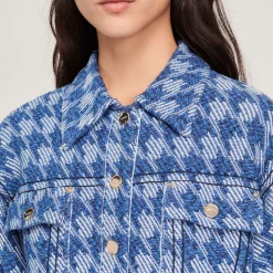 Clearance Houndstooth Jacket Women Jackets & Blazers