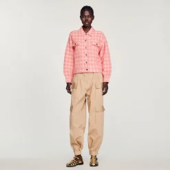 Store Houndstooth Jacket Women Jackets & Blazers