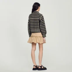 New Houndstooth Jacket Women Jackets & Blazers