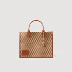 Cheap Kasbah Logo Jacquard Bag Women Tote Bags