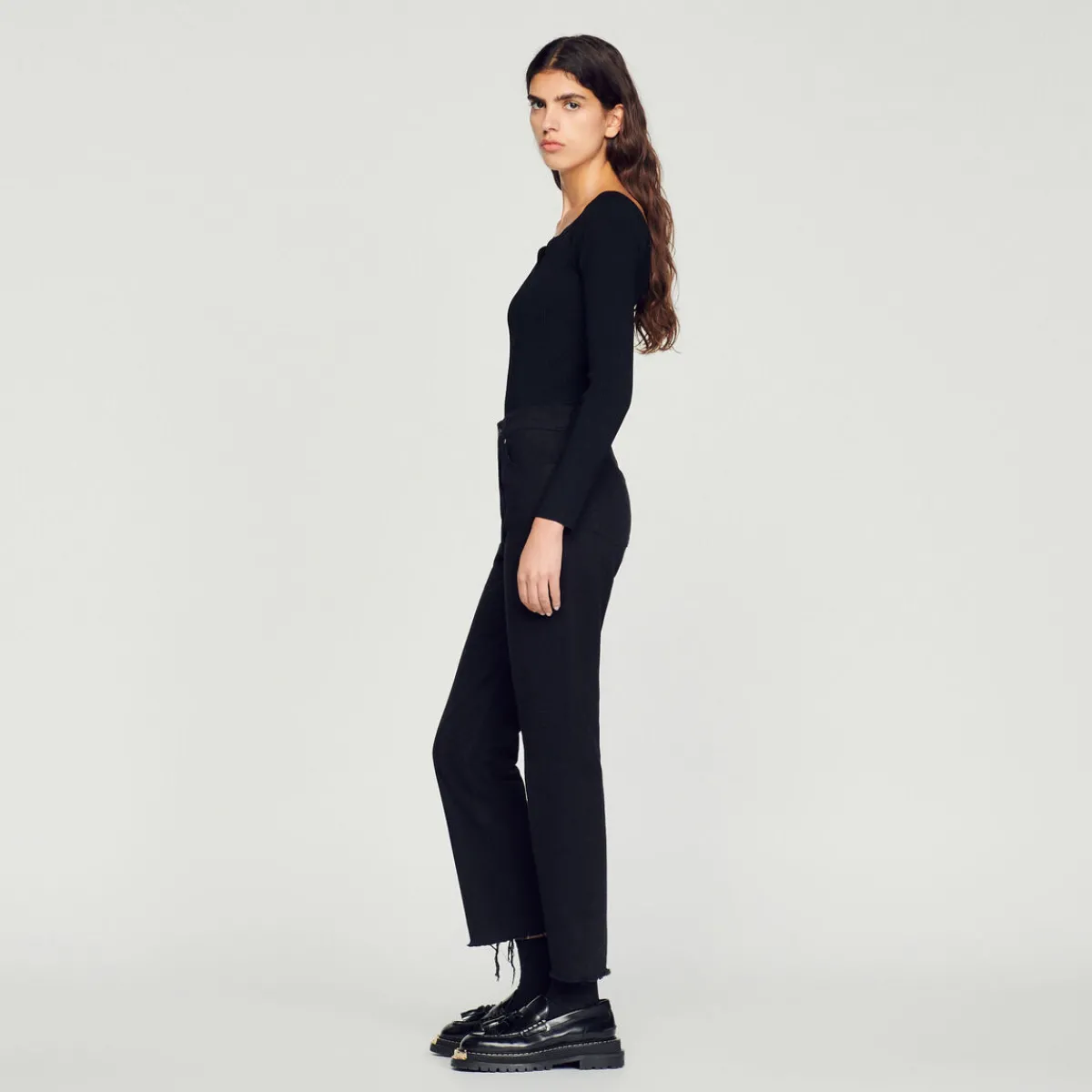 Best Knit Bodysuit With Sweetheart Neck Women Sweaters & Cardigans