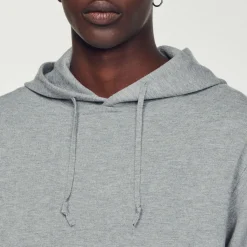 Outlet Knit Hoodie Men Sweatshirts